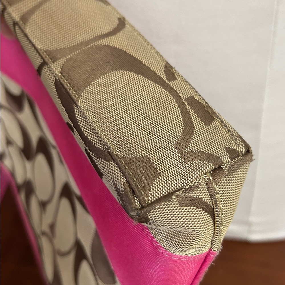 Coach Pink-Lined Handbag - Picture 10 of 16